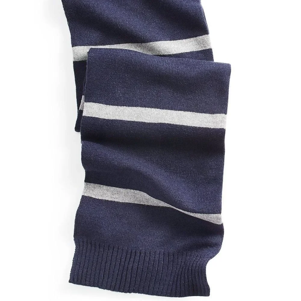 Alfani Horizontal Stripe Knit Scarf